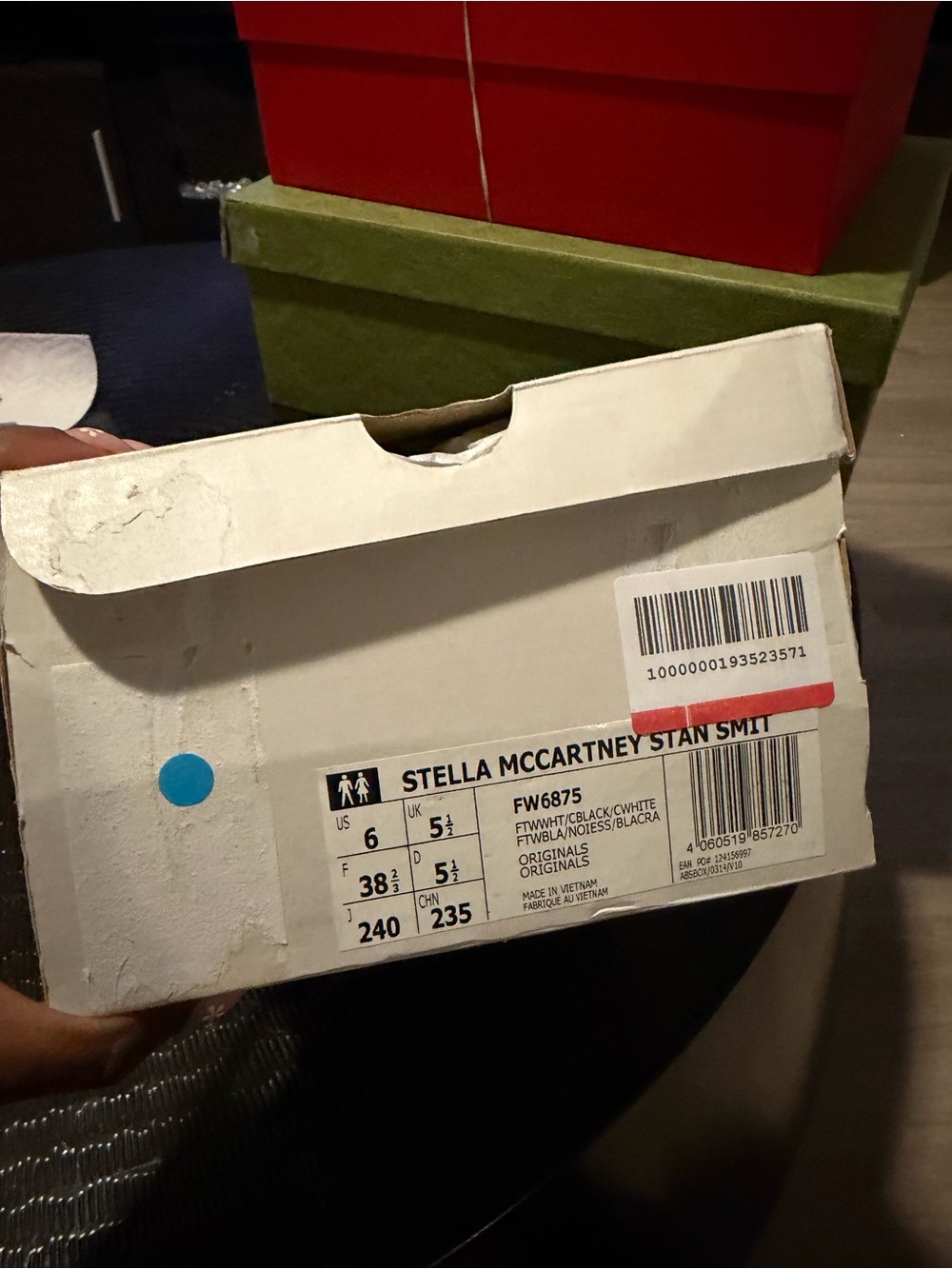 Stella McCartney x Adidas “Ed Curtis” Stan Smith Sneakers - Picture 12 of 12